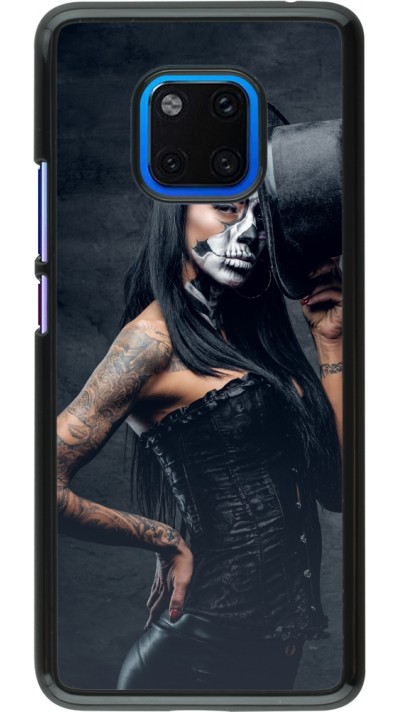 Coque Huawei Mate 20 Pro - Halloween 22 Tattooed Girl