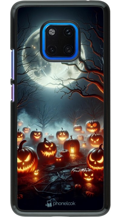 Coque Huawei Mate 20 Pro - Halloween 2024 Many Pumpkins