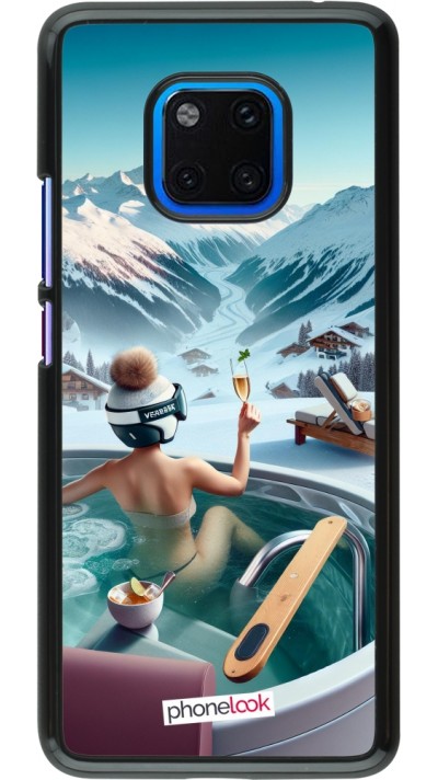 Coque Huawei Mate 20 Pro - Montagne Glamour Jacuzzi