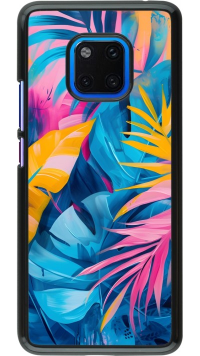 Coque Huawei Mate 20 Pro - Palms Blue