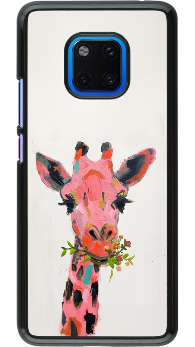 Coque Huawei Mate 20 Pro - Pink Girafe Paint