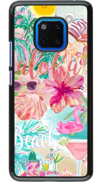 Coque Huawei Mate 20 Pro - Preppy Collage Aloha