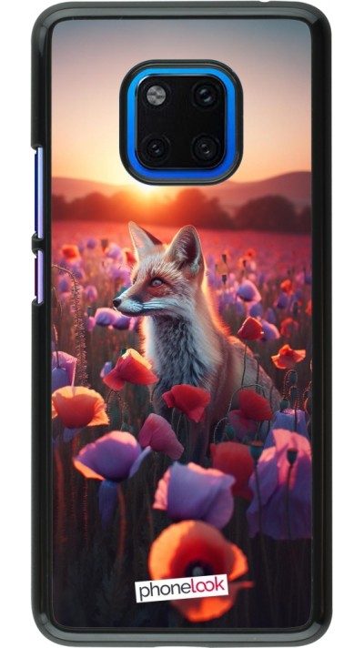 Coque Huawei Mate 20 Pro - Renard pourpre au crépuscule