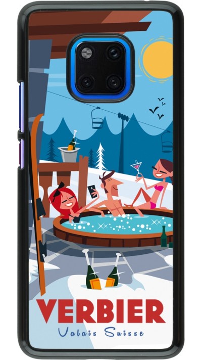 Coque Huawei Mate 20 Pro - Verbier Mountain Jacuzzi