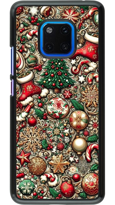 Coque Huawei Mate 20 Pro - Noël 2023 micro pattern