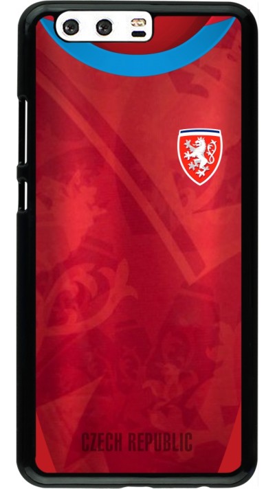 Coque Huawei P10 Plus - Maillot de football République Tchèque personnalisable