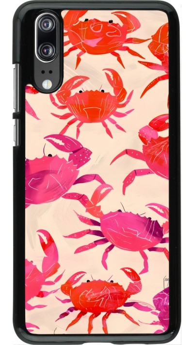 Coque Huawei P20 - Crabs Paint