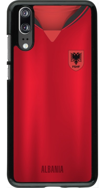 Coque Huawei P20 - Maillot de football Albanie personnalisable