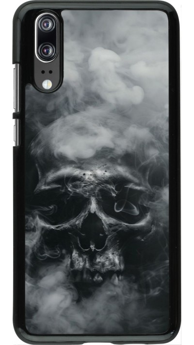 Huawei P20 Case Hülle - Halloween 2024 smoky skull