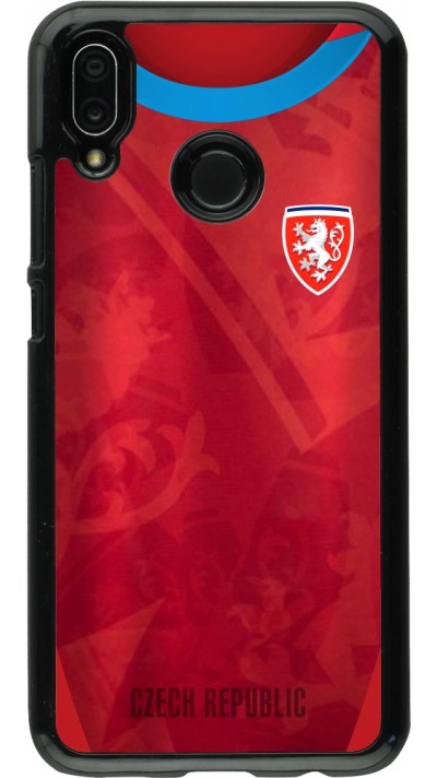 Coque Huawei P20 Lite - Maillot de football République Tchèque personnalisable
