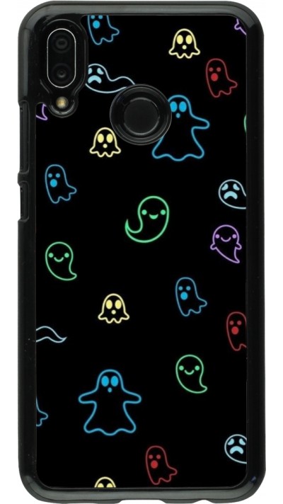 Huawei P20 Lite Case Hülle - Halloween 2024 colorful ghosts