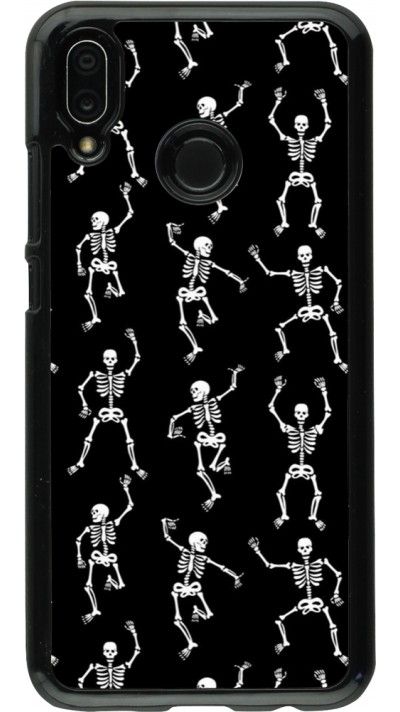 Huawei P20 Lite Case Hülle - Halloween 2024 dancing skeleton