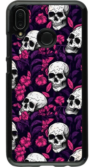 Huawei P20 Lite Case Hülle - Halloween 2024 romantic skulls