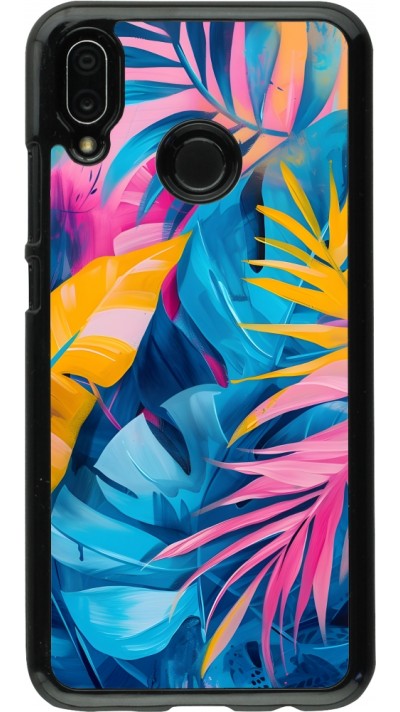 Coque Huawei P20 Lite - Palms Blue