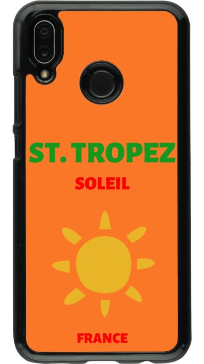 Coque Huawei P20 Lite - Pop Summer Destination St-Tropez