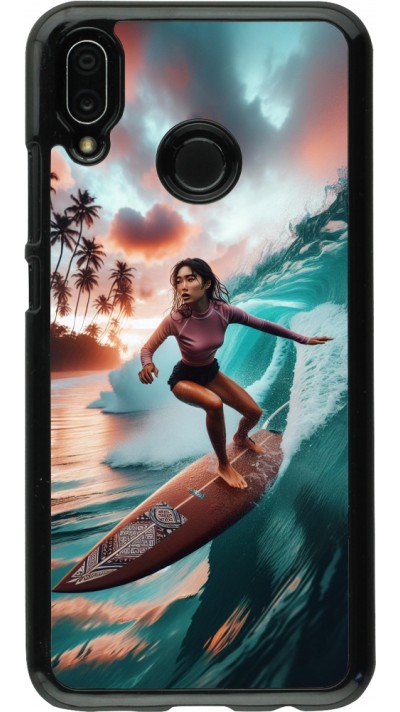 Coque Huawei P20 Lite - Surfeuse Balinaise