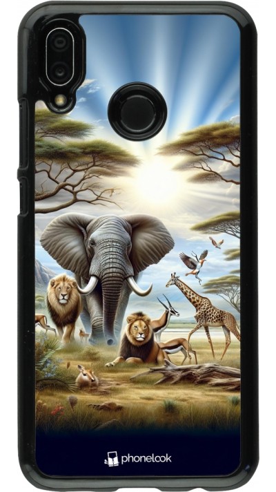 Coque Huawei P20 Lite - Vie sauvage africaine