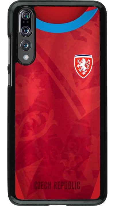 Coque Huawei P20 Pro - Maillot de football République Tchèque personnalisable