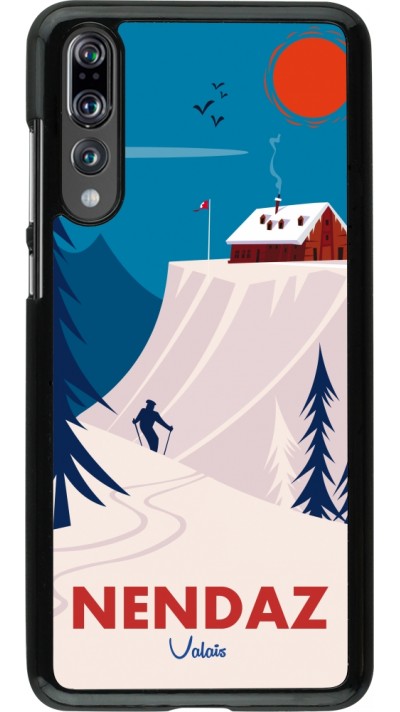 Coque Huawei P20 Pro - Nendaz Cabane Ski