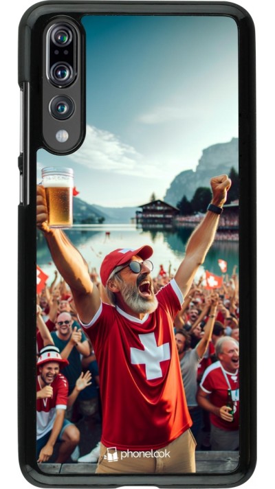 Coque Huawei P20 Pro - Victoire suisse fan zone Euro 2024