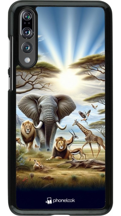 Coque Huawei P20 Pro - Vie sauvage africaine