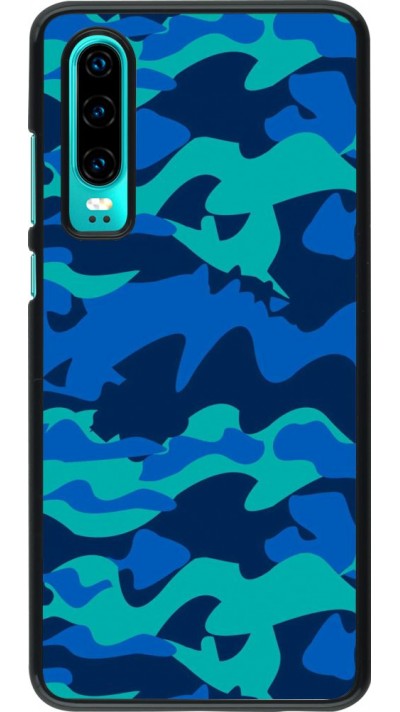 Hülle Huawei P30 - Camo Blue