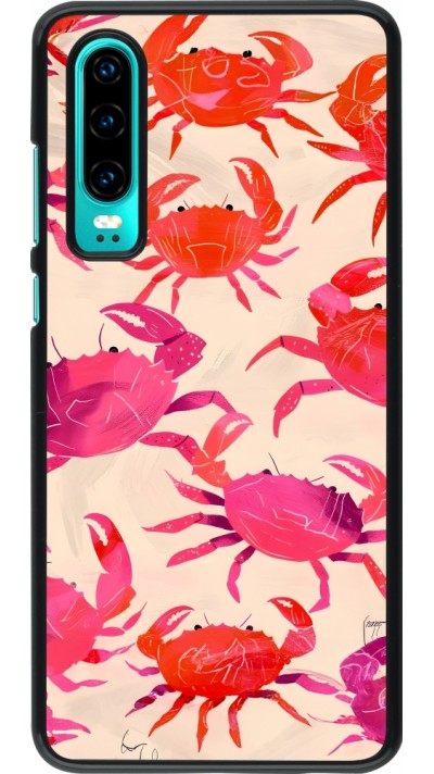 Coque Huawei P30 - Crabs Paint