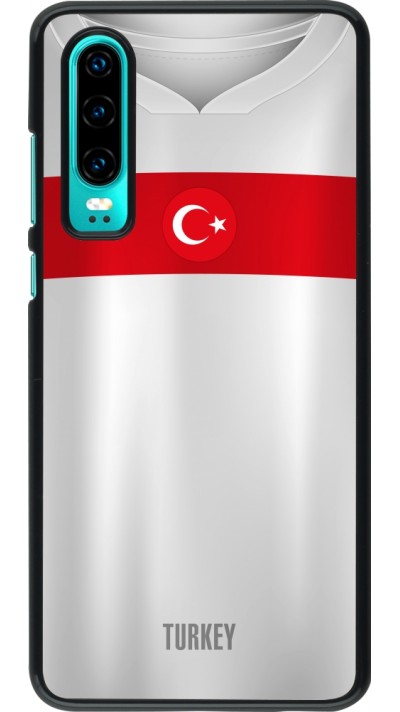 Coque Huawei P30 - Maillot de football Turquie personnalisable