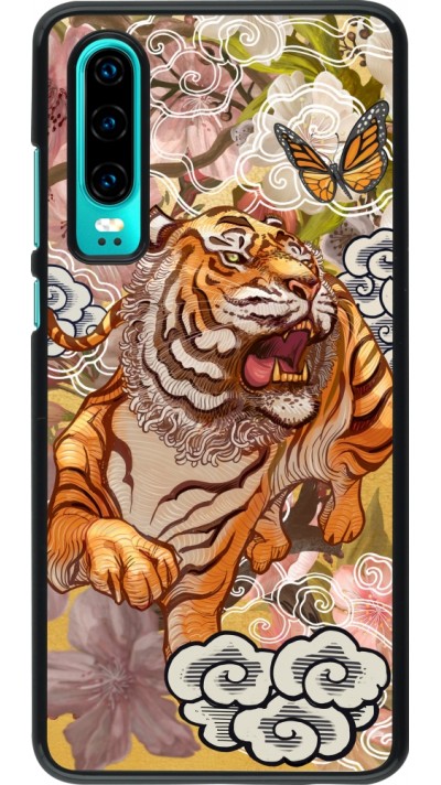 Huawei P30 Case Hülle - Spring 23 japanese tiger