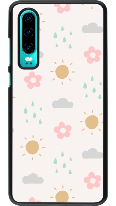 Huawei P30 Case Hülle - Spring 23 weather