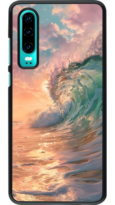 Coque Huawei P30 - Wave Sunset