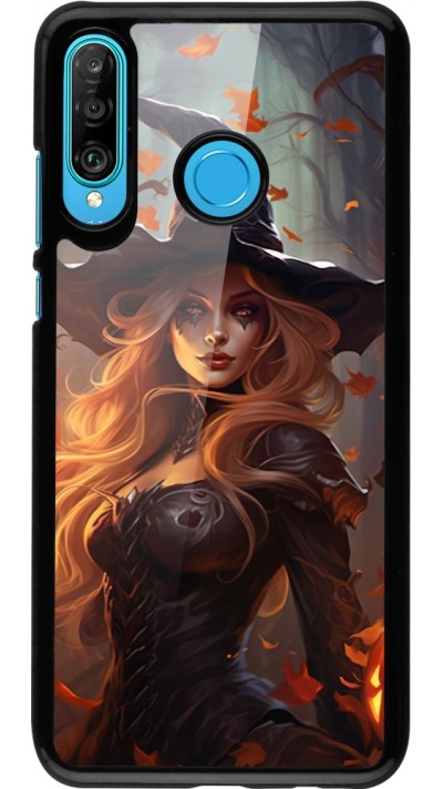 Huawei P30 Lite Case Hülle - Halloween 2024 sexy witch