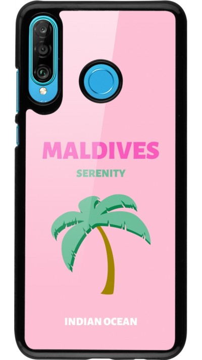 Coque Huawei P30 Lite - Pop Summer Destination Maldives