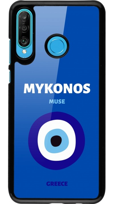 Coque Huawei P30 Lite - Pop Summer Destination Mykonos