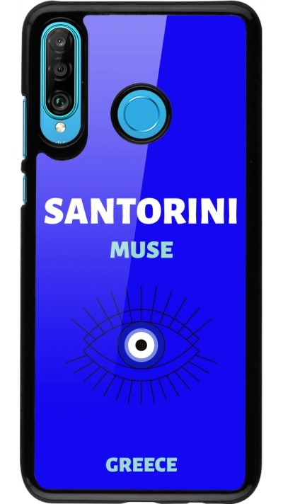 Coque Huawei P30 Lite - Pop Summer Destination Santorini