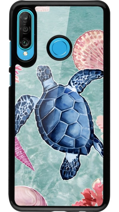 Coque Huawei P30 Lite - Preppy Turtle