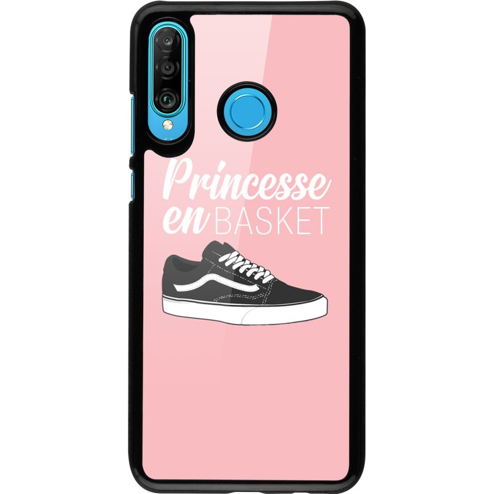 Hülle Huawei P30 Lite - princesse en basket