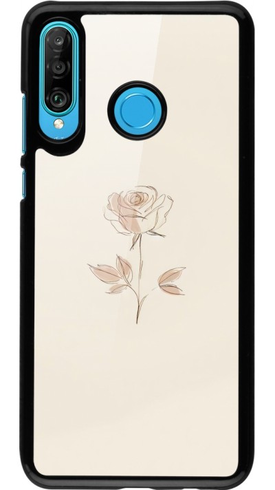 Coque Huawei P30 Lite - Sable Rose Minimaliste