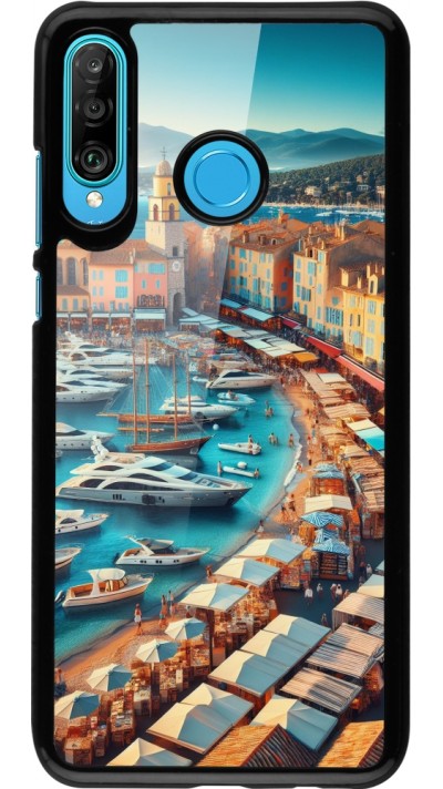 Coque Huawei P30 Lite - Saint-Tropez Beach