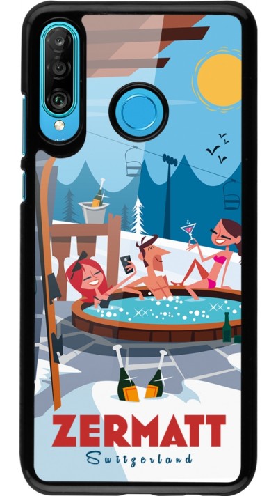 Coque Huawei P30 Lite - Zermatt Mountain Jacuzzi