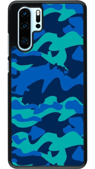 Hülle Huawei P30 Pro - Camo Blue