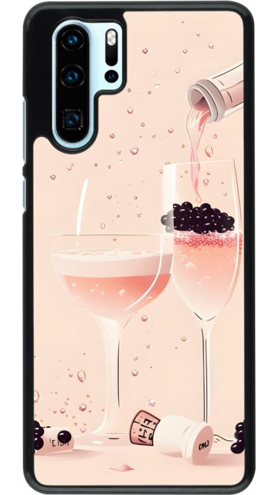Coque Huawei P30 Pro - Champagne Pouring Pink