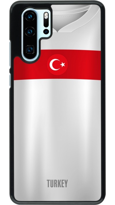 Coque Huawei P30 Pro - Maillot de football Turquie personnalisable