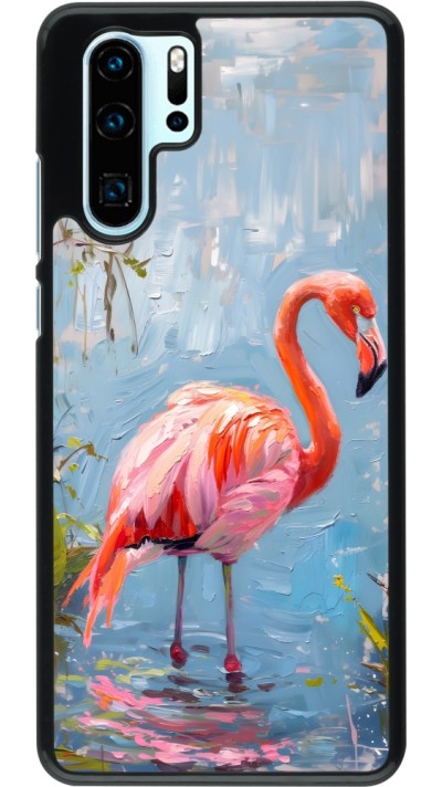 Coque Huawei P30 Pro - Paint Flamingo