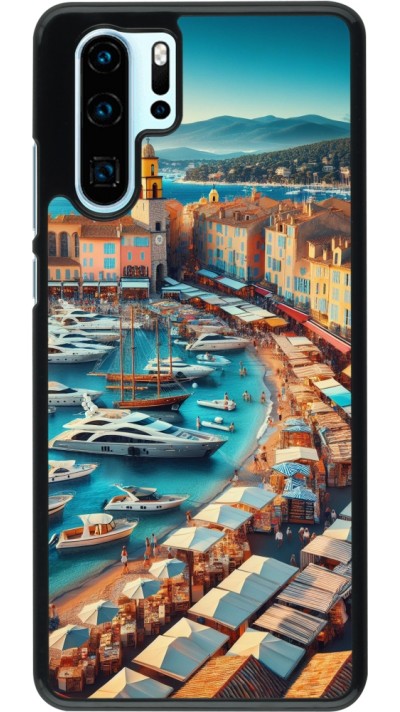 Coque Huawei P30 Pro - Saint-Tropez Beach