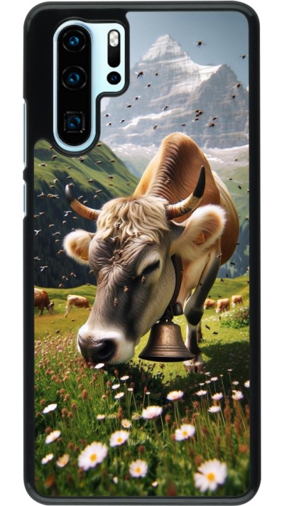 Coque Huawei P30 Pro - Vache montagne Valais