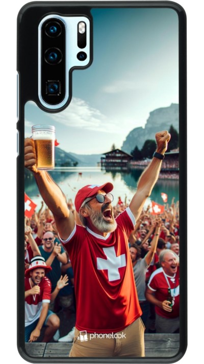 Coque Huawei P30 Pro - Victoire suisse fan zone Euro 2024