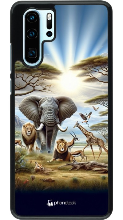 Coque Huawei P30 Pro - Vie sauvage africaine