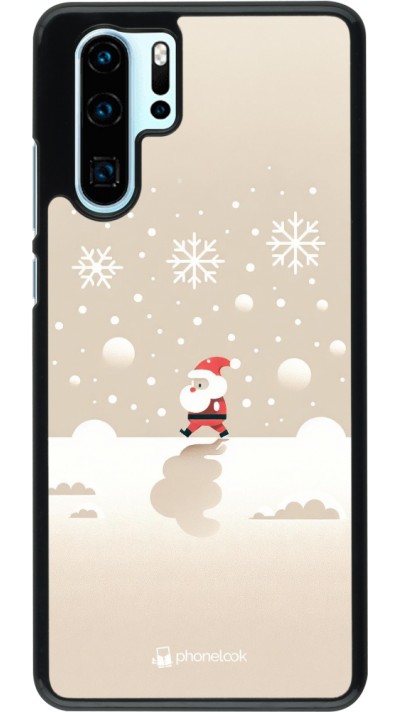 Huawei P30 Pro Case Hülle - Weihnachten 2023 Minimalistischer Weihnachtsmann