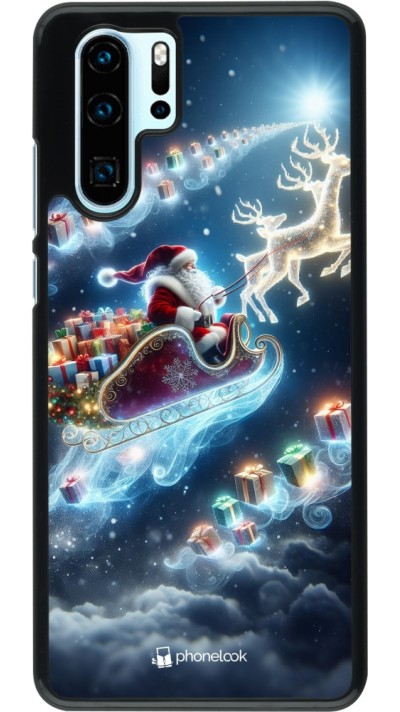 Huawei P30 Pro Case Hülle - Weihnachten 2023 Verzauberter Weihnachtsmann